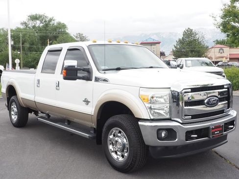Used 2012 Ford F350 Lariat w/ Chrome Pkg AWD/4WD image 3