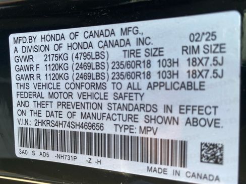 Used 2025 Honda CR-V EX-L image 39