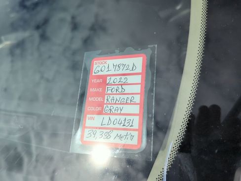 Used 2022 Ford Ranger XL w/ Equipment Group 101A High image 6