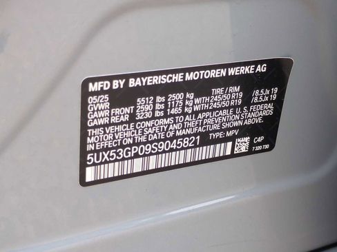 New 2025 BMW X3 xDrive30i w/ Premium Package image 39