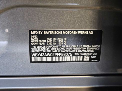 Used 2023 BMW i4 eDrive35 w/ Premium Package RWD image 35