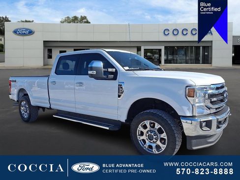 Certified 2021 Ford F350 Lariat w/ Chrome Package image 3