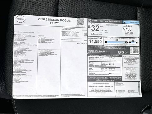 New 2026 Nissan Rogue SV image 21