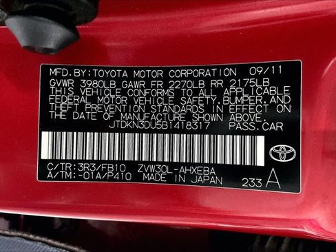 Used 2011 Toyota Prius Two image 42