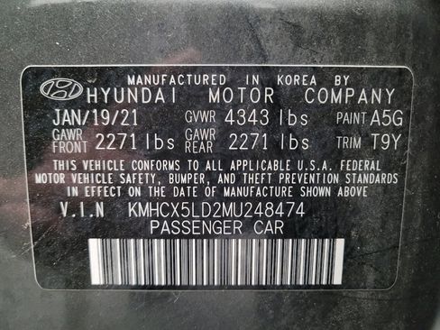 Used 2021 Hyundai Ioniq Limited image 33