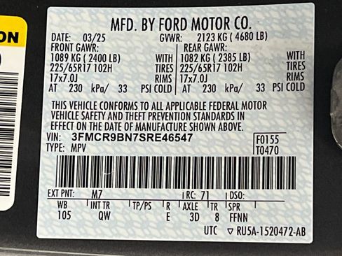 Used 2025 Ford Bronco Sport Big Bend AWD/4WD image 65