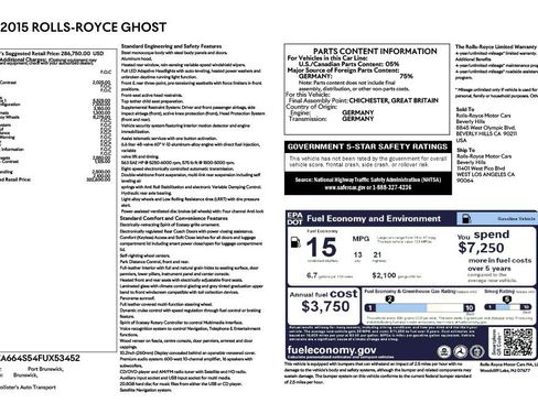 Used 2015 Rolls-Royce Ghost image 5