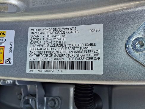 New 2026 Honda Accord Sport image 14