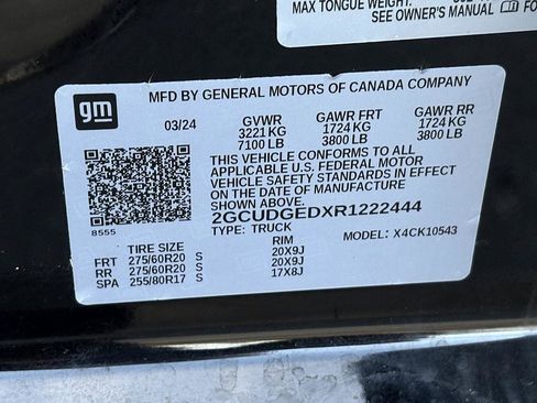 Used 2024 Chevrolet Silverado 1500 LTZ w/ Technology Package image 29