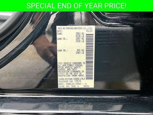 Used 2022 Nissan Altima 2.5 SR image 19