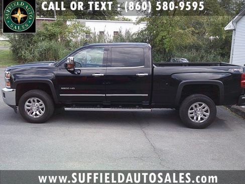 Used 2016 Chevrolet Silverado 3500 LTZ w/ Snow Plow Prep Package AWD/4WD image 1