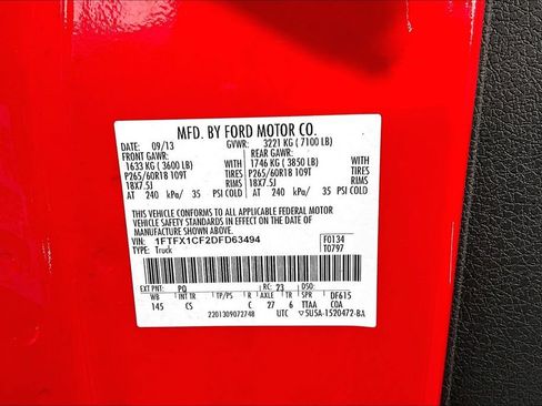Used 2013 Ford F150 STX w/ Mid Equipment Group RWD image 3