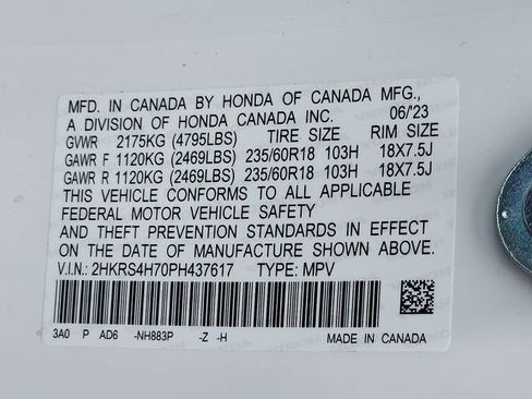 Certified 2023 Honda CR-V EX-L image 28