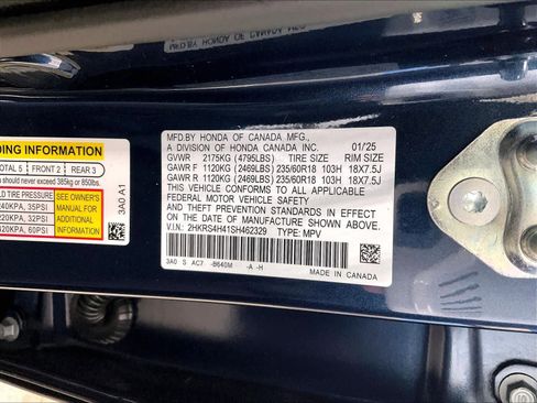 Certified 2025 Honda CR-V EX image 47