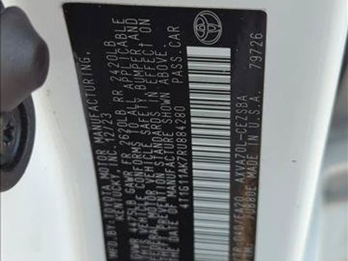 Certified 2024 Toyota Camry SE FWD image 27