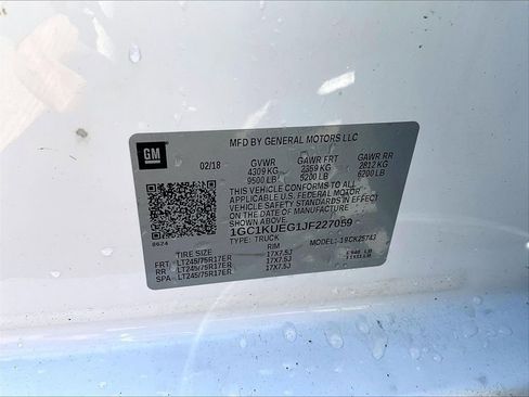 Used 2018 Chevrolet Silverado 2500 W/T w/ WT Convenience Package image 29