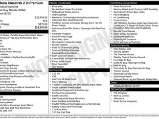 Used 2017 Subaru Crosstrek 2.0i Premium video 1