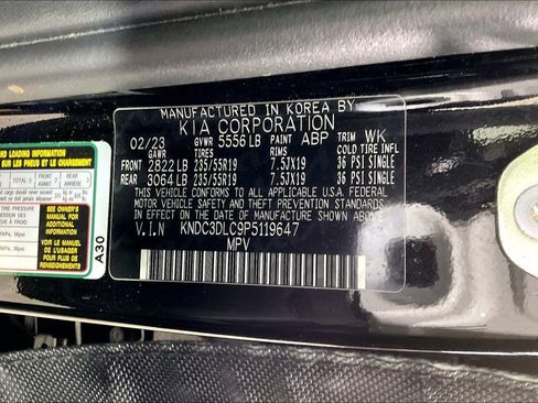 Used 2023 Kia EV6 Wind w/ Wind Technology Package AWD/4WD image 32