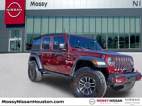 Used 2022 Jeep Wrangler Unlimited Rubicon w/ LED Lighting Group image 1