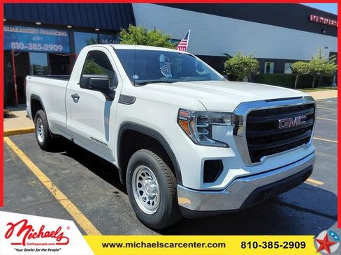 Used 2020 GMC Sierra 1500 4x4 Regular Cab w/ Snow Plow Prep Package image 1