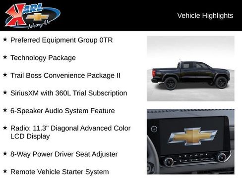 New 2026 Chevrolet Colorado Trail Boss AWD/4WD image 3