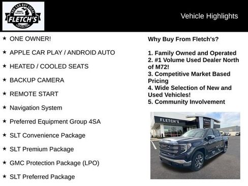 Used 2026 GMC Sierra 1500 SLT w/ SLT Premium Package image 2