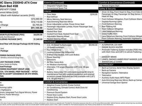 New 2026 GMC Sierra 2500 AT4 w/ AT4 Premium Plus Package image 10