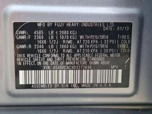 Used 2013 Subaru Outback 2.5i AWD/4WD image 30