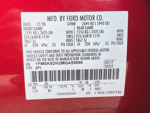 Used 2021 Ford Explorer XLT w/ Class III Trailer Tow Package image 14