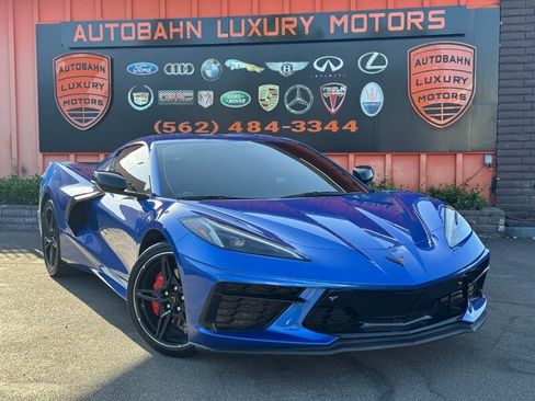 Used 2023 Chevrolet Corvette Stingray Preferred Cpe w/ Stealth Interior Trim Package RWD image 1