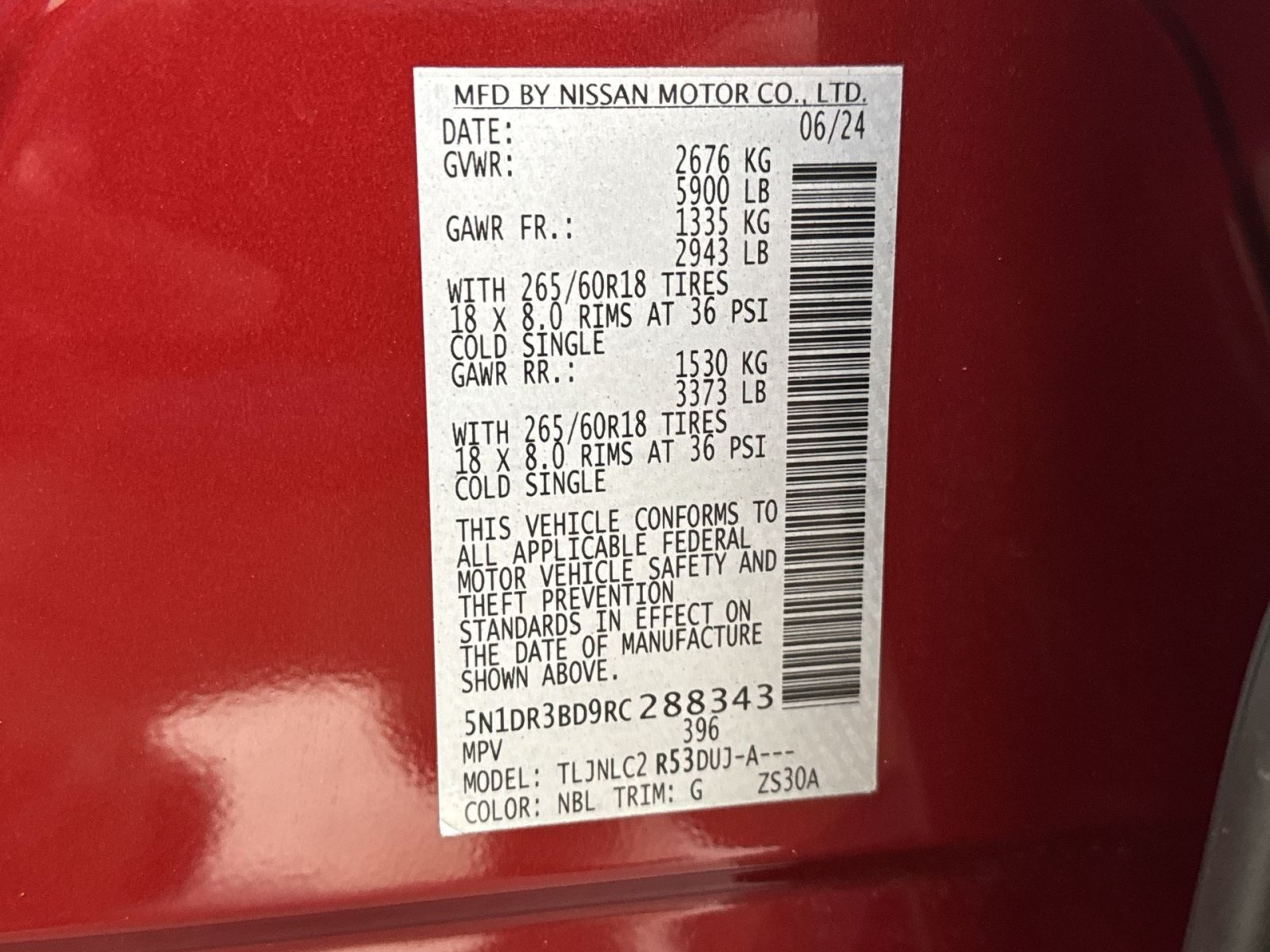 Used 2024 Nissan Pathfinder Rock Creek AWD/4WD image 42