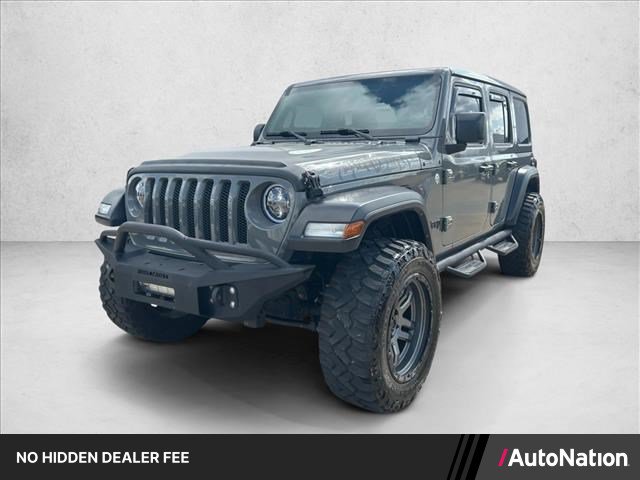 Used 2021 Jeep Wrangler Unlimited Sport w/ Sun And Sound Package AWD/4WD image 1