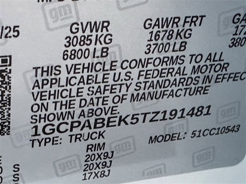 New 2026 Chevrolet Silverado 1500 Custom w/ Turbomax Blackout Package image 20