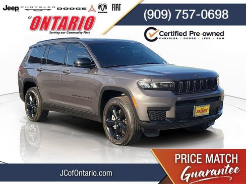 Certified 2025 Jeep Grand Cherokee L Altitude AWD/4WD image 1