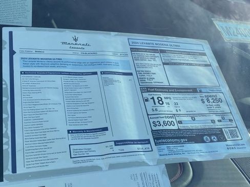 New 2024 Maserati Levante Modena Ultima image 49