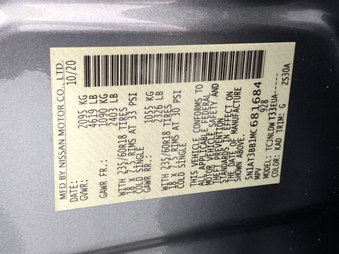 Used 2021 Nissan Rogue SV AWD/4WD image 19