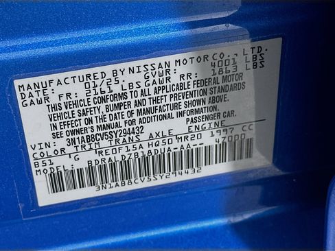 Used 2025 Nissan Sentra SV image 12