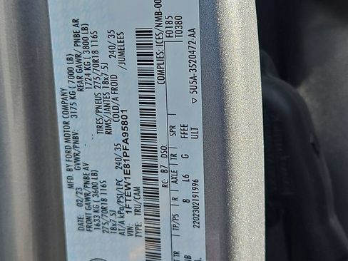 Used 2023 Ford F150 Tremor w/ Equipment Group 402A High AWD/4WD image 30