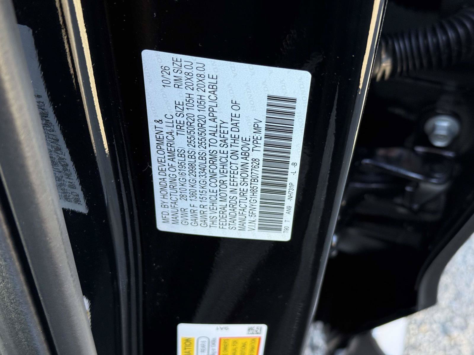 New 2026 Honda Pilot Elite image 20