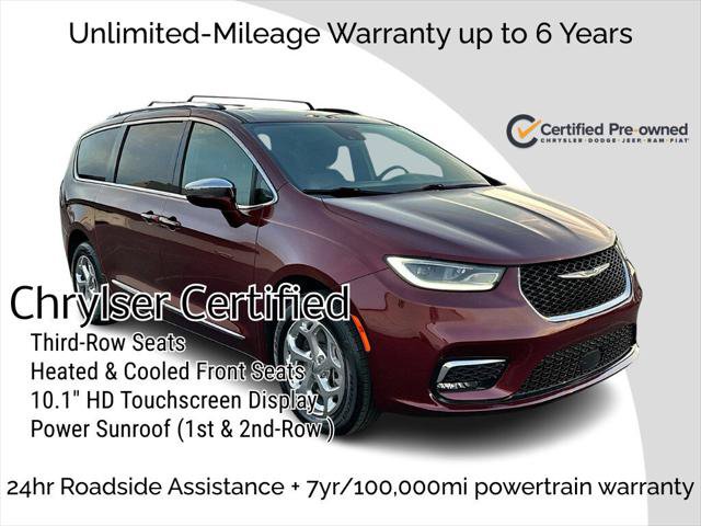 Certified 2021 Chrysler Pacifica Limited AWD/4WD image 1