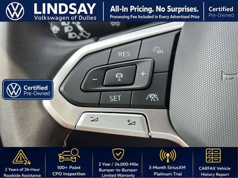Certified 2023 Volkswagen Taos S w/ IQ Drive S Package FWD image 21