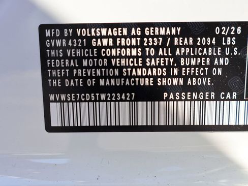 New 2026 Volkswagen GTI SE FWD image 41