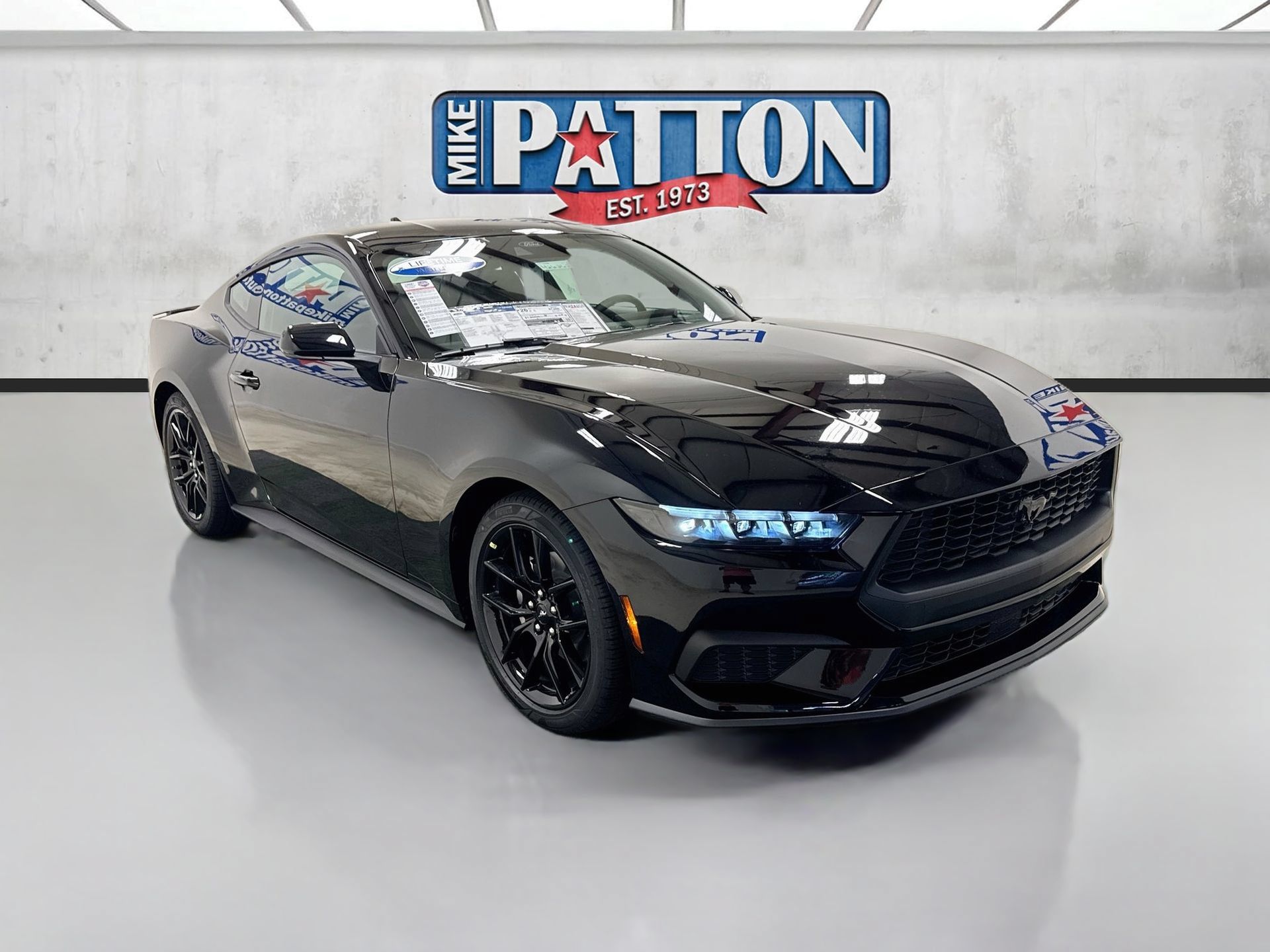 New 2026 Ford Mustang Coupe w/ Mustang Nite Pony Package RWD image 1