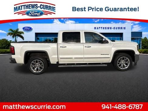 Used 2018 GMC Sierra 1500 SLT w/ SLT Premium Package RWD image 3