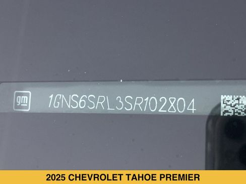Certified 2025 Chevrolet Tahoe Premier AWD/4WD image 18