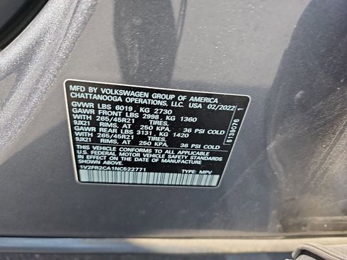 Used 2022 Volkswagen Atlas SEL Premium image 9