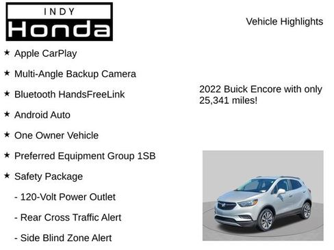 Used 2022 Buick Encore Preferred w/ Safety Package AWD/4WD image 8