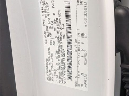 Used 2020 Ford F150 Raptor w/ Equipment Group 802A Luxury image 40