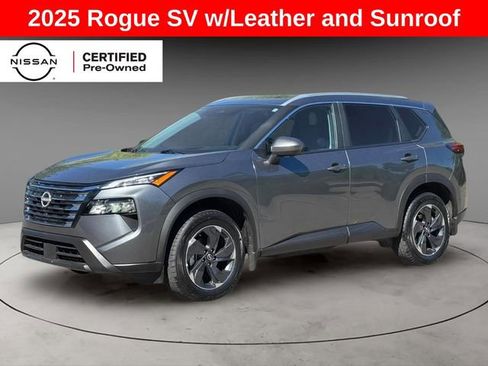 Certified 2025 Nissan Rogue SV w/ SV Premium Package FWD image 1