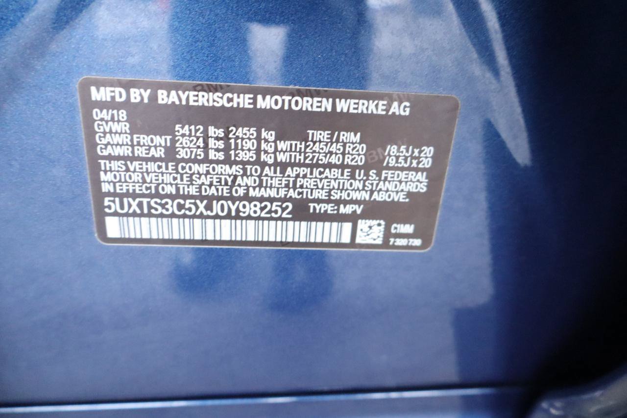Used 2018 BMW X3 M40i w/ Premium Package AWD/4WD image 45